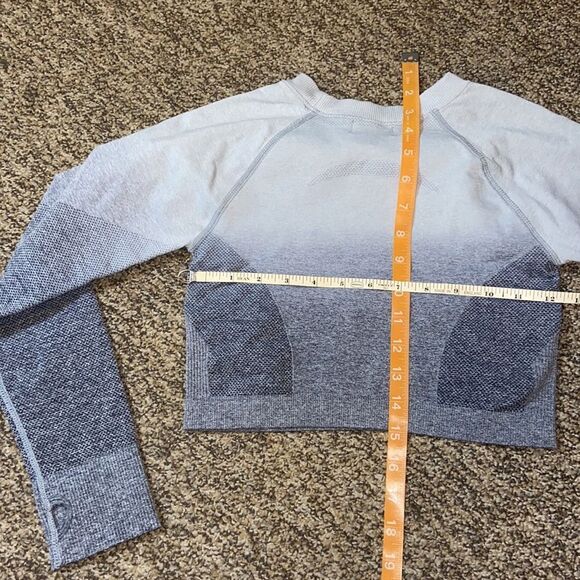 PRETTYLITTLETHING YOGA TOP SPORTS LONG SLEEVE WOMEN SIZE S - Picture 5 of 6